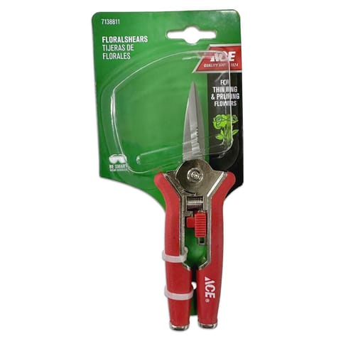 Ace 6 in. Stainless Steel Needle Nose Floral Shear Mfr# GT1569