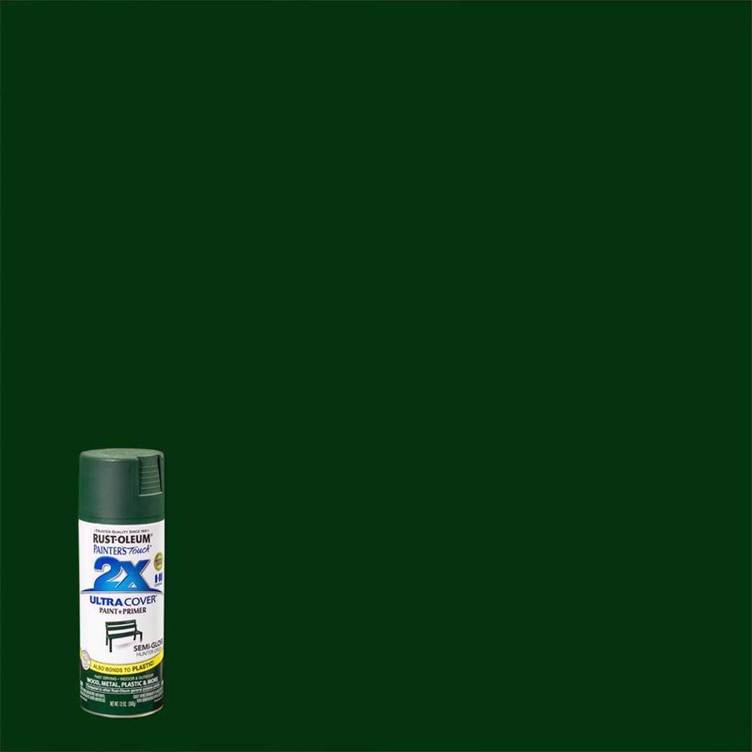 Rust-Oleum Painter's Touch 2X Ultra Cover Semi-Gloss Hunter Green