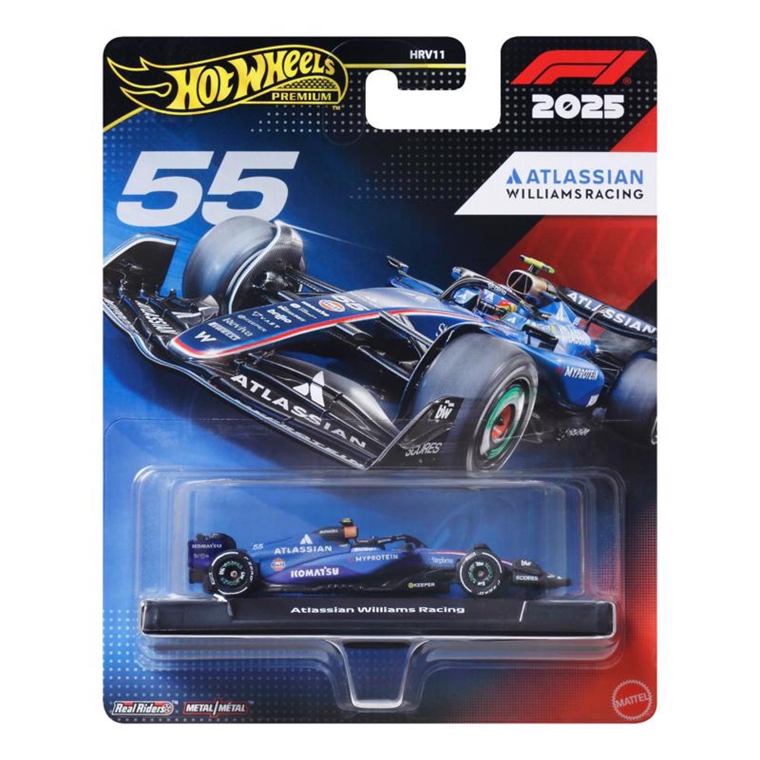 Hot Wheels Die-Cast 1:64 Scale Formula 1 Assorted Collectible Toy