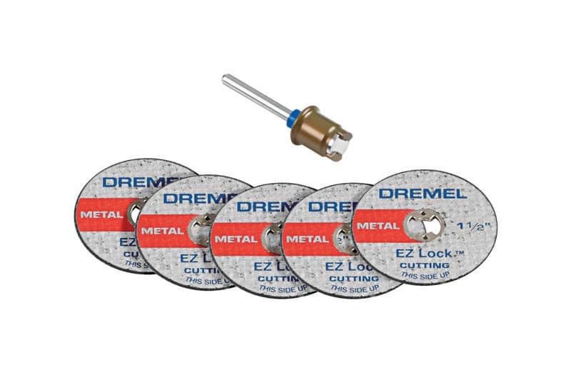 Dremel EZ Lock Metal Cut-Off Wheel Starter Kit 6 pk Mfr# EZ406-02