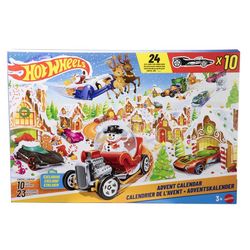 Hot Wheels Advent Calendar Multicolored 24 pc
