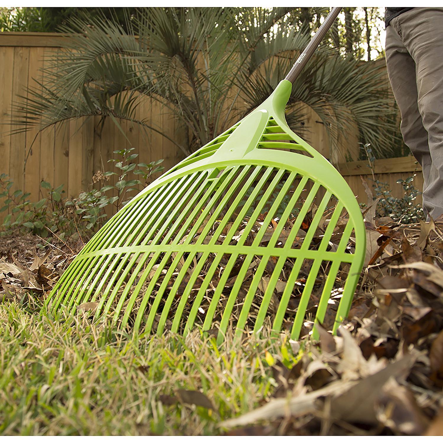 AMES Steel Handle Poly Leaf Rake - Thumbnail 4