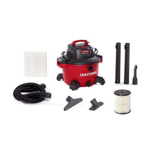 Craftsman 12 gal Corded Wet/Dry Vacuum 10.5 amps 120 V 6 HP