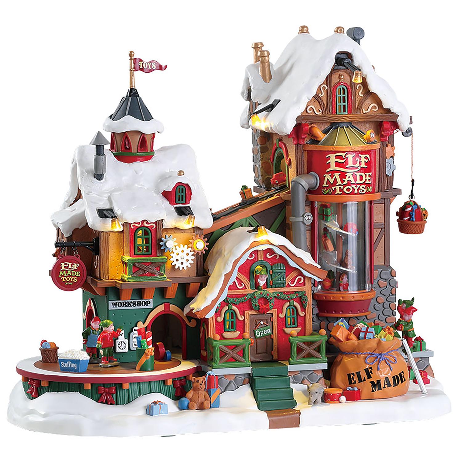 Lemax Santa Wonderland Multicolored Santas Wonderland Christmas