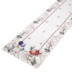 Avanti Linens Portmeirion Nature's Bounty 72 in. L X 14 in. W Multicolored Table Runner