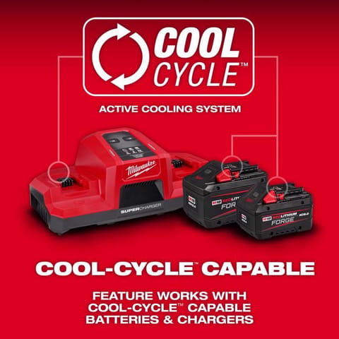 Milwaukee M18 RedLithium Forge 8 Ah Lithium-Ion XC8.0 Battery Pack