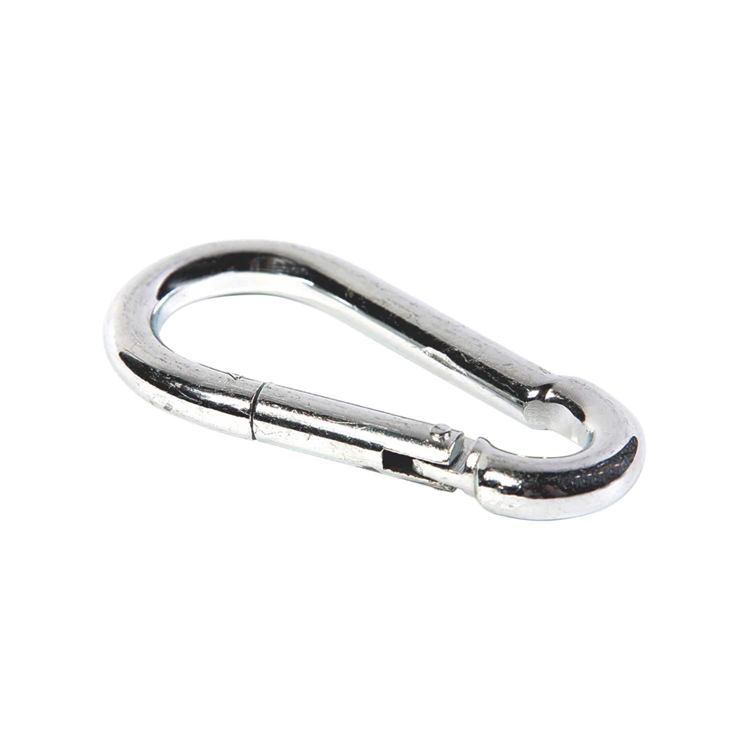 Koch Industries Polished Stainless Steel Carabiner Clip 350 lb 3.5