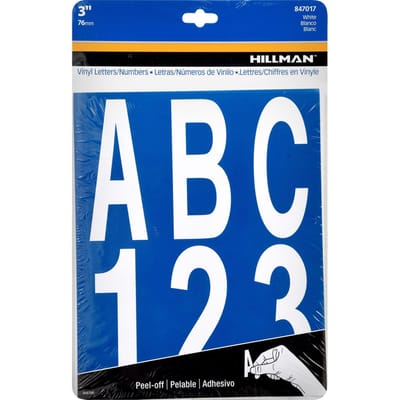 Signs, letters & numbers