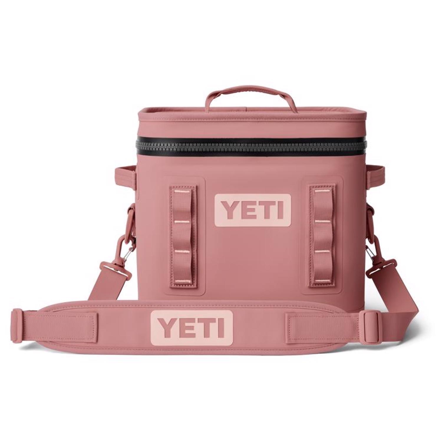 YETI Hopper Flip Sandstone Pink 24 cans Soft Sided Cooler Mfr