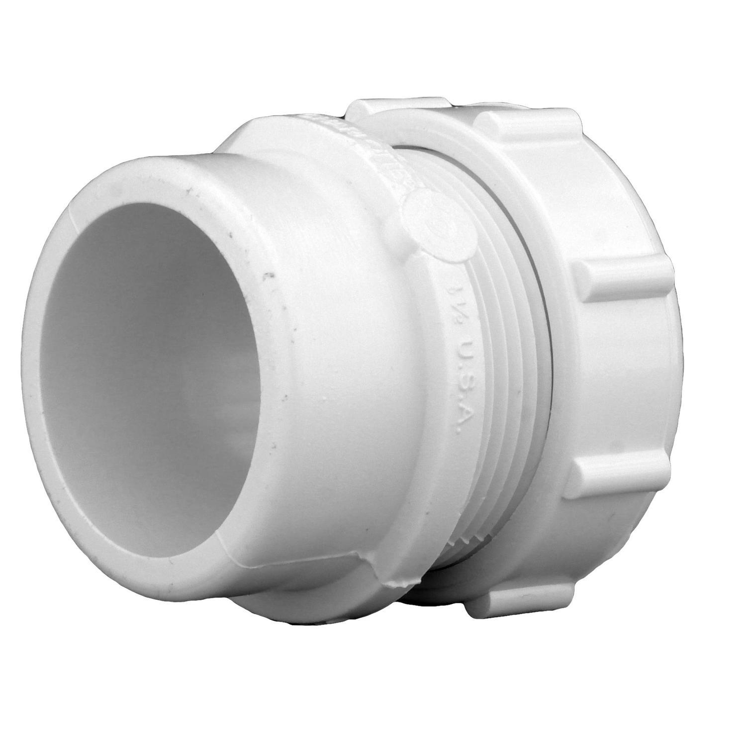 Charlotte Pipe Schedule 40 1-1/2 in. Slip X 1-1/4 in. D Slip PVC