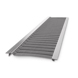 United Gutter Guard Gutterglove 6 in. W X 100 ft. L Gray Stainless Steel Gutter Guard 1 pk