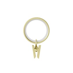 Umbra Cappa Brass Gold Clip Ring 3.25 in. L