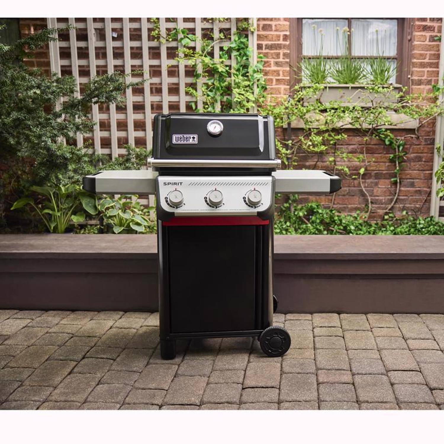 Weber - Spirit E-310 3 Burner Liquid Propane Gas Grill - Black - Thumbnail 5