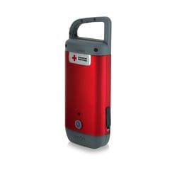 Eton Red LED Rechargeable Hand Crank Flashlight