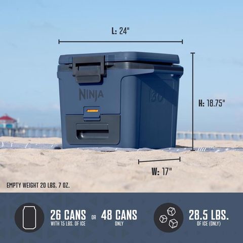 Ninja FrostVault Blue 30 qt Hard Cooler Mfr# FB131BL - Ace Hardware