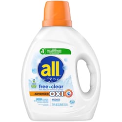 All Free & Clear Scent Laundry Detergent Liquid 73 oz 1 pk
