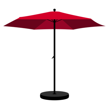 Patio Umbrellas and Bases