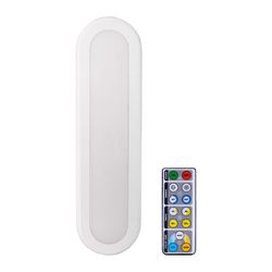 Westek 10.0 in. L White Battery Powered LED Light Bar w/Remote 150 lm