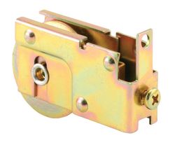 Prime-Line  1-1/8 in. Dia. x 5/16 in. L Brass  Steel  Roller Assembly  1 pk 