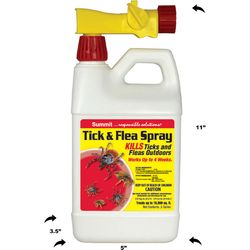 Summit Tick & Flea Spray Insect Killer Liquid Concentrate 1/2 gal