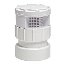 Sioux Chief TurboVent Schedule 40 1-1/2 in. Hub in. X 2 in. D Hub PVC Air Admittance Valve 1 pk
