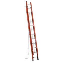 Werner 24 ft. H Fiberglass Extension Ladder Type IA 300 lb. cap.