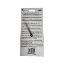 Dico Nyalox 2.5 in. D X 1/4 in. X 1/4 in. D Crimped Nylon Mandrel Mounted Cup Brush 4500 rpm 1 pc