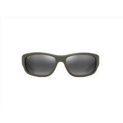 Maui Jim Mauklele Sunglasses Men's Matte Military Green w/Camo Frame Neutral Gray Lens Polarized