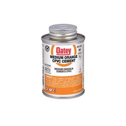 Oatey Orange Cement For CPVC 4 oz