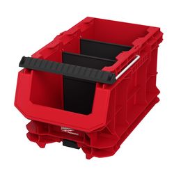 Milwaukee PACKOUT 15.5 in. W X 8.75 in. H Compact Crate Black/Red