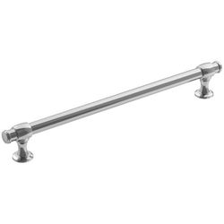 Amerock Traditional Bar Cabinet Pull 8-13/16 in. Polished Chrome Silver 1 pk