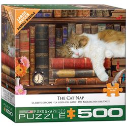 Eurographics The Cat Nap Jigsaw Puzzles Multicolored 500 pc