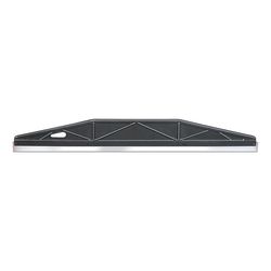 Allway 0.31 in. W X 24 in. L Black Plastic/Steel Paint Shield