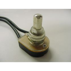 Gardner Bender 6 amps Push Button Switch Silver 10 pk