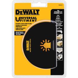 DEWALT Universal Fitment 1-1/4 in. W Bi-Metal Semi-Circle Oscillating Blade Nail-Embedded Wood 1 pk