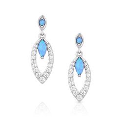 Montana Silversmiths Women's Dancing in the Rain Silver Earrings