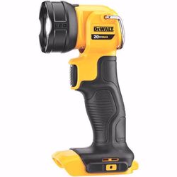 DeWalt 20V MAX 110 lm Black/Yellow LED Rechargeable Work Light Flashlight
