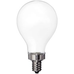 GE A15 E12 (Candelabra) LED Bulb Soft White 40 W 2 pk