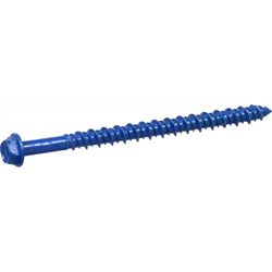 HILLMAN Tapper 3/16 in. D X 2.75 in. L Steel Hex Head Concrete Screw Anchor 100 pk