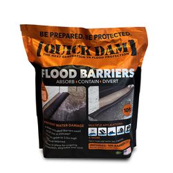 Quick Dam Flood Barrier 3.5 in. H X 6.5 in. W X 120 in. L Flood Barrier 1 pk