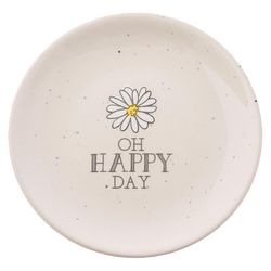 Karma Reese 3.75 in. H X 3 in. L Multicolored Ceramic Trinket Tray