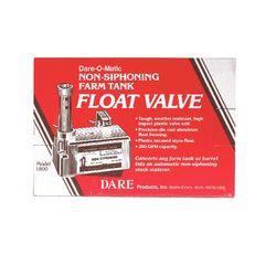 Dare 300 gph Aluminum Non-Siphoning Farm Tank Float Valve