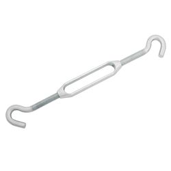 Hampton Zinc-Plated Aluminum/Steel 0.327 in. D Turnbuckle 350 lb 8 in. L