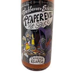 Torchbearer Sauces garlic onion Hot Sauce 5 oz