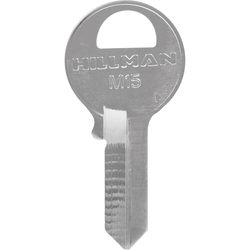 HILLMAN Traditional Key Padlock Key Blank Single For Master Locks Silver