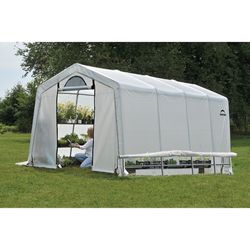 ShelterLogic GrowIt 8 in. H X 10 ft. W White Greenhouse