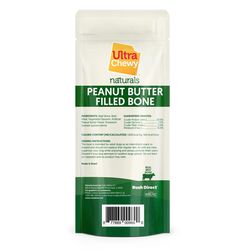 Ultra Chewy Peanut Butter Grain Free Chews For Dogs 10 oz