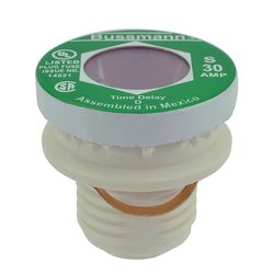 Bussmann 30 amps Type S Plug Fuse 2 pk