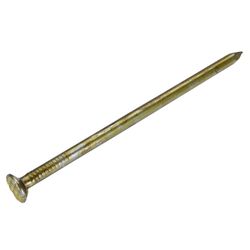 Grip-Rite 12D 3-1/8 in. Sinker Vinyl Steel Nail Countersunk Head 50 lb