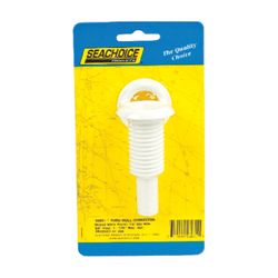 Seachoice Polished Plastic 5/8 in. W Thru Hull Connector 1 pk